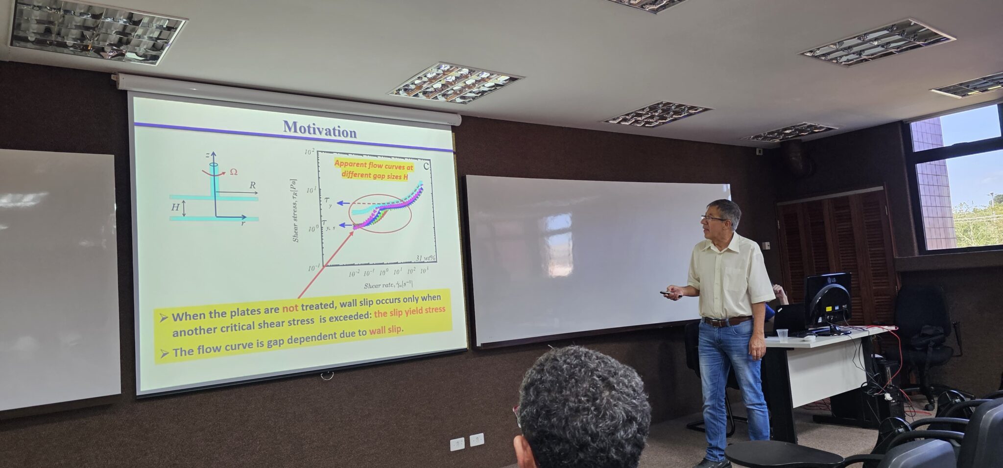 Colloidal Suspension Flow and Wall Slip - Seminar with Prof. Georgios Georgiou
