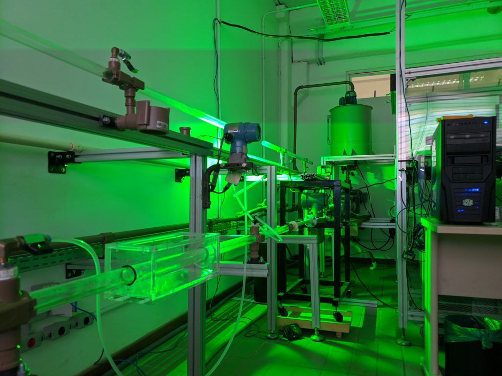 Experimental flow measurement techniques using image processing